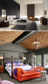 Romantic master bedroom black paint colors