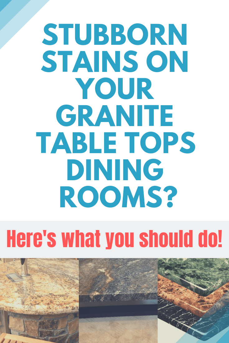 How to Clean Granite Table Top Easily