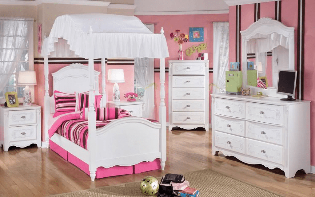 White little girl bedroom furniture