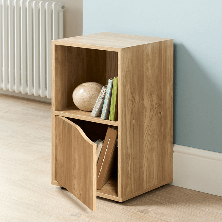 2 cube storage shelves