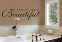 Different Ways How to Decorate a Bathroom Wall using typhography Different Ways How to Decorate a Bathroom Wall using typhography