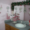 How to Decorate a Small Bathroom for Christmas