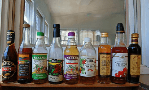 Remove mold with vinegar