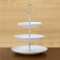 3 tier pastry stand white pottery barn