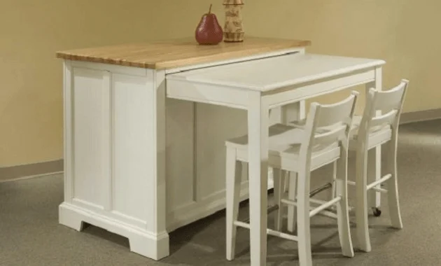 Broyhill kitchen island with pull out table Broyhill kitchen island with pull out table