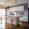 Kitchen Island Cart with Seating