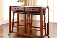 Kitchen Island Cart with Stools Kitchen Island Cart with Stools