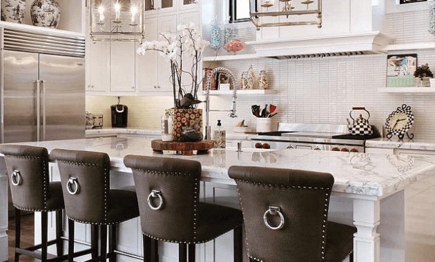 Kitchen Island with Bar Stool Seating Kitchen Island with Bar Stool Seating