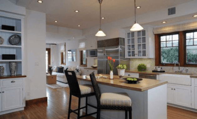 Kitchen Island with Seating for 2