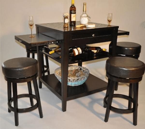 eci kitchen island with pull out table