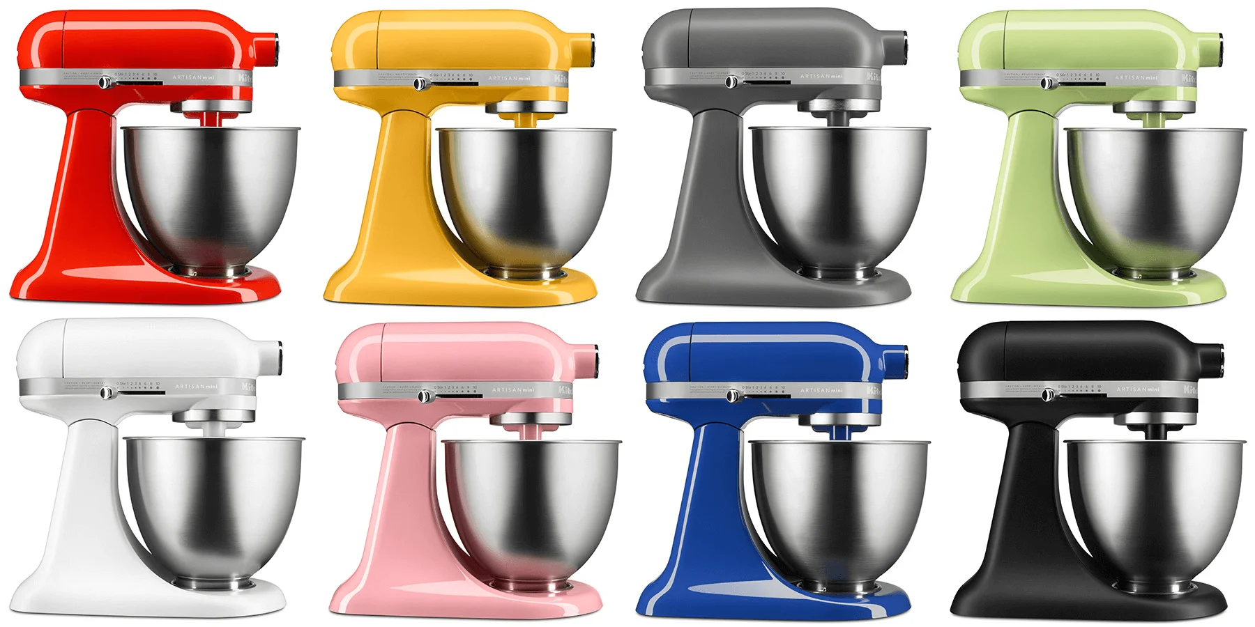 Artisan Kitchenaid Mixer Mini - variant of colors