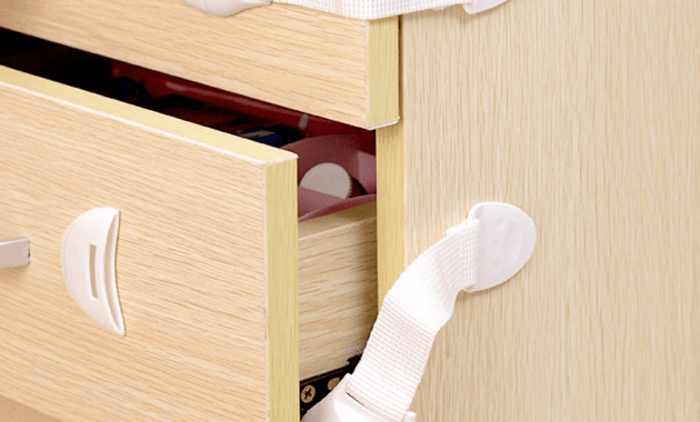 Child safety drawer lock