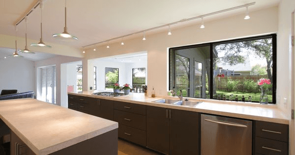 Flat latex paint color for countertop