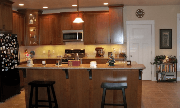incandescent kitchen lighting