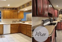 Kitchen Cabinets Refacing Before and After and the Cost Kitchen Cabinets Refacing Before and After and the Cost