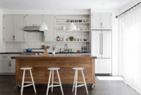 Kitchen Island on Wheels with Seating