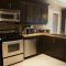 Kitchen cabinet transformation impression with Rust-Oleum refinishing kits