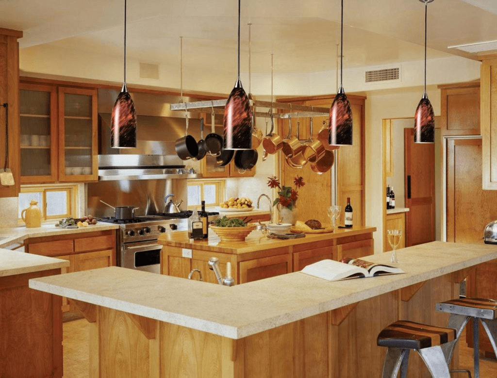 Kitchen island pendant lights