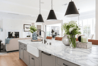 Long Kitchen Island Marble Top white Long Kitchen Island Marble Top white