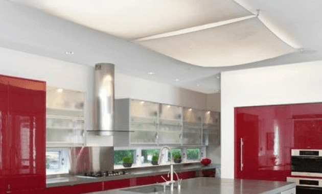 Modern kitchen design with fluorescent lighting covers Modern kitchen design with fluorescent lighting covers
