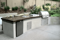 Outdoor Kitchen Island with Sink Outdoor Kitchen Island with Sink