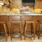 Rustic Kitchen Island Stools