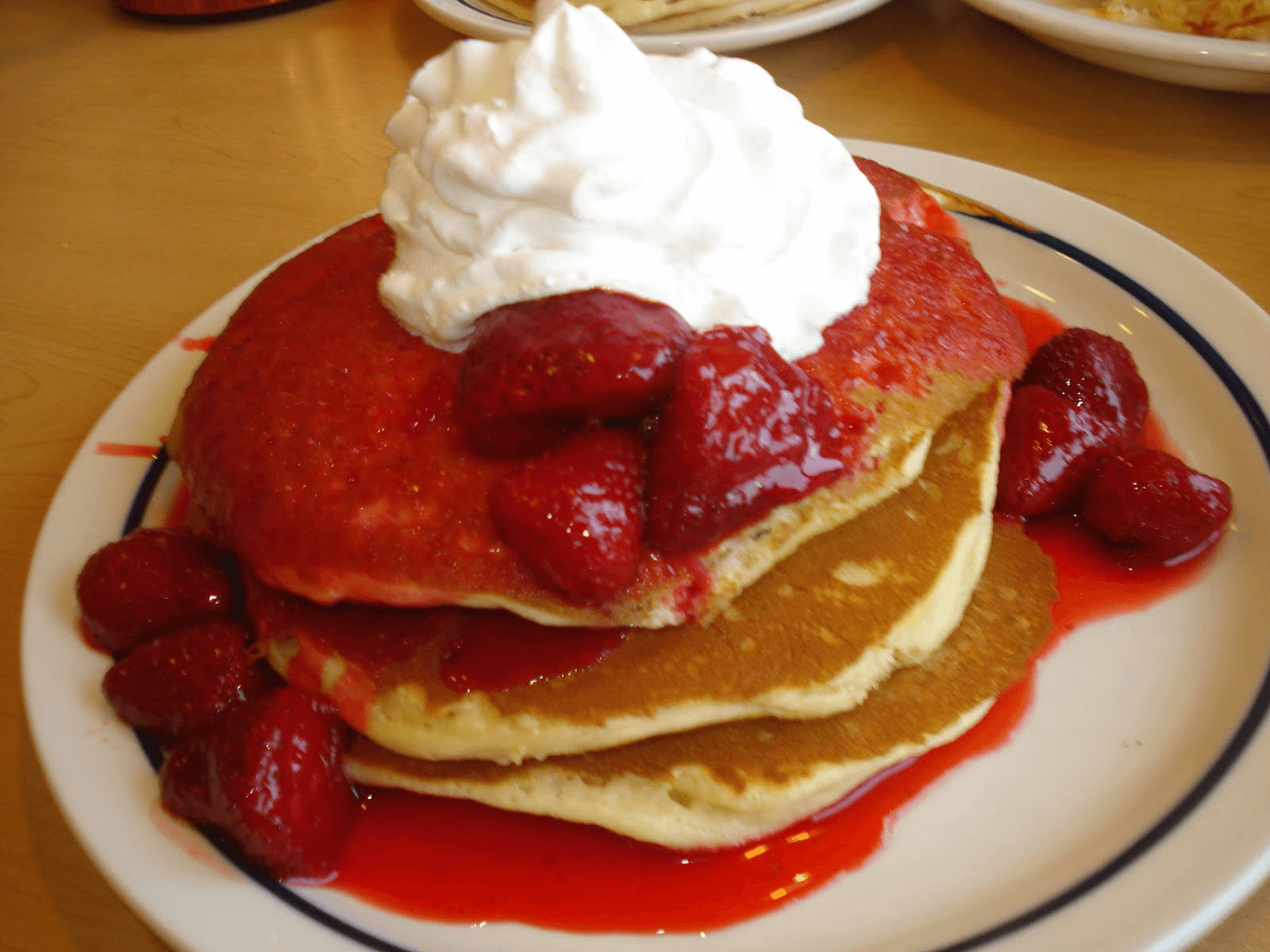 Strawberry cheesecake pancakes ihop Strawberry cheesecake pancakes ihop