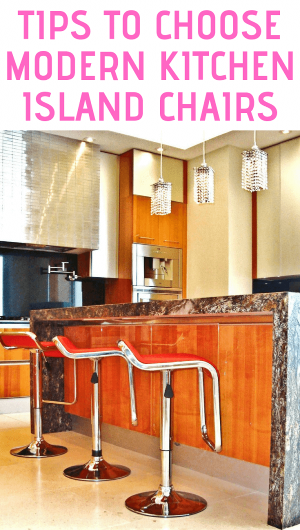 Tips to Choose Modern Kitchen Island Chairs
