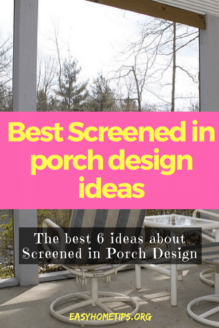 Best Screened in porch design ideas