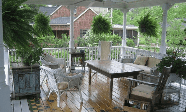 Country House porch flooring paint