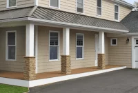 DIY Stone Porch Posts Wraps DIY Stone Porch Posts Wraps