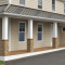 DIY Stone Porch Posts Wraps