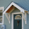 Front door awning design