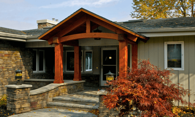 Front porch wood columns Front porch wood columns