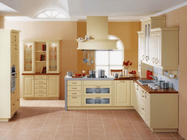 Choices of Kitchen Floors with White VS Dark Cabinets - EasyHomeTips.org