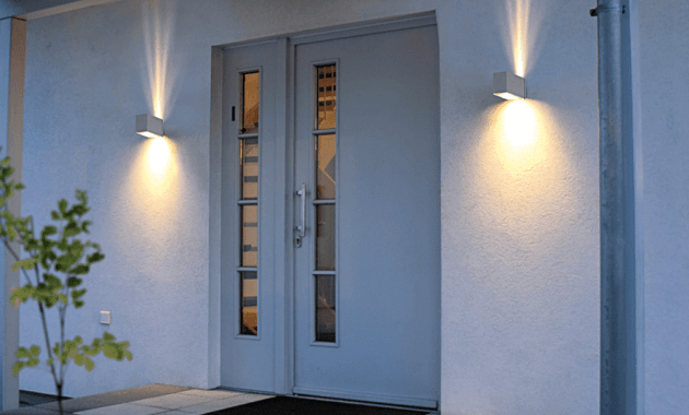 Modern front porch lights