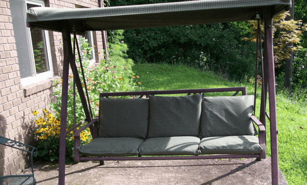 Porch swing cushion covers Porch swing cushion covers