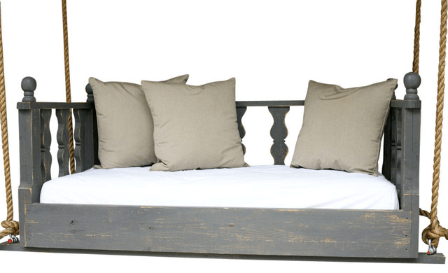 Rope hanging kit for porch swing