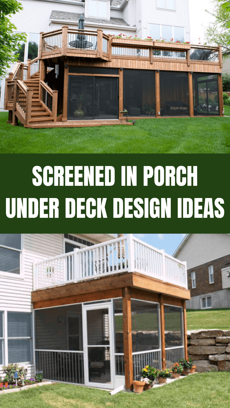 All About Screened in Porch under Deck