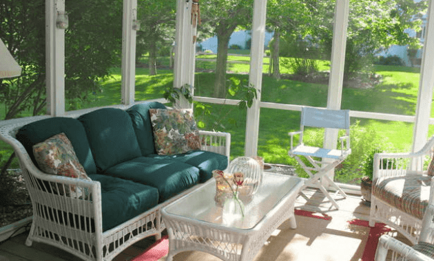 Screen Porch Weather Curtains