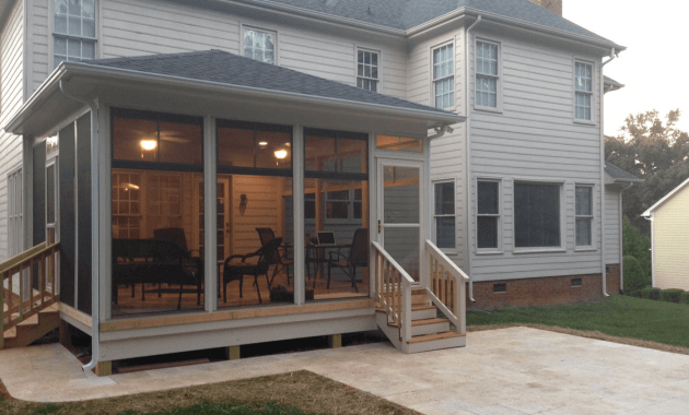 Screened in porches images for lighting and design ideas