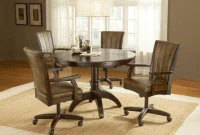 The Most Popular Types Kitchen Chairs with Wheels The Most Popular Types Kitchen Chairs with Wheels