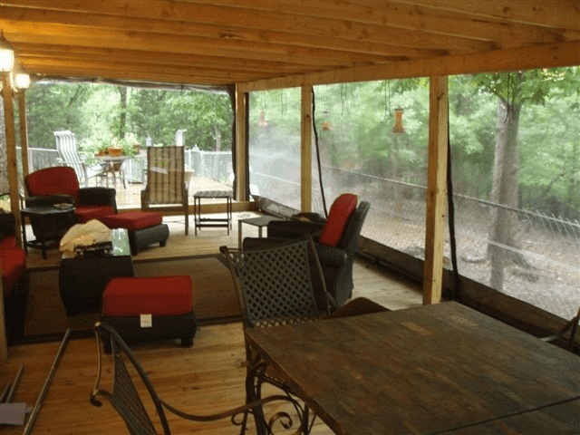 Vinyl Screen Porch Weather Curtains