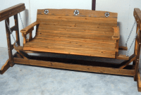 Wooden Porch Swing Glider Frame Wooden Porch Swing Glider Frame