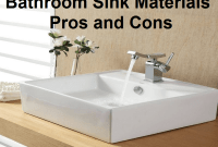 Bathroom Sink Materials Pros and Cons Bathroom Sink Materials Pros and Cons