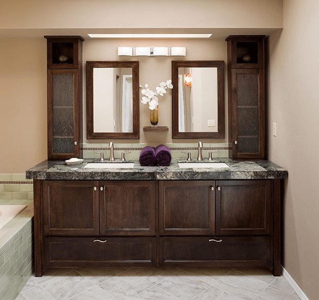 Bathroom Vanities with Granite Tops