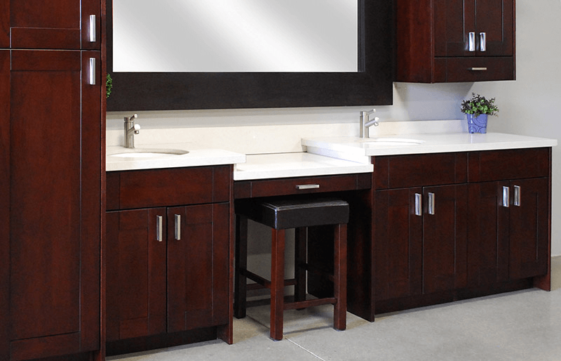 Bathroom vanity cabinets shaker