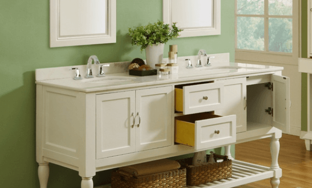 Bathroom vanity cabinets with legs