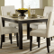 Faux marble dining table set