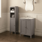 How tall are bathroom vanity